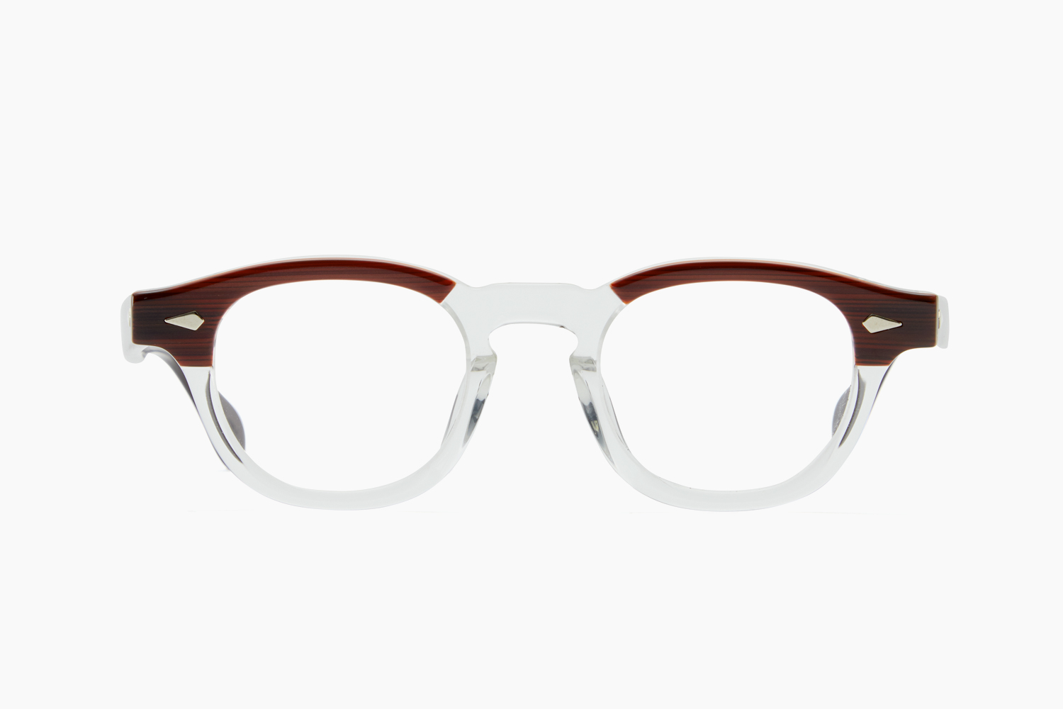 JULIUS TART OPTICAL｜AR 42 - Red Wood Clear｜PRODUCT｜Continuer