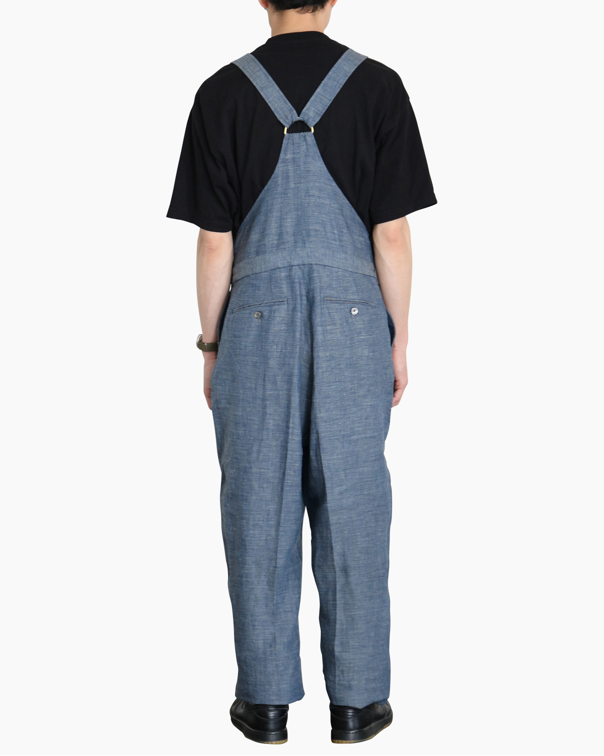 LINEN CHAMBRAY｜OVERALL - BLUE｜NEAT