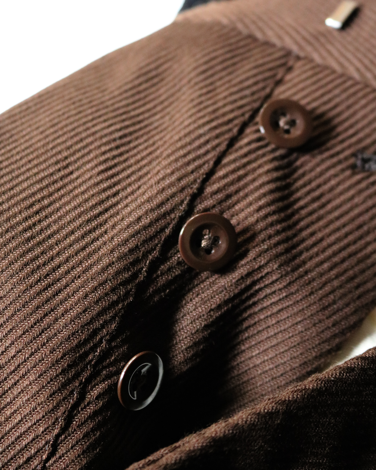 NEAT｜Cotton Kersey｜Brown - Tapered｜PRODUCT｜Continuer Inc