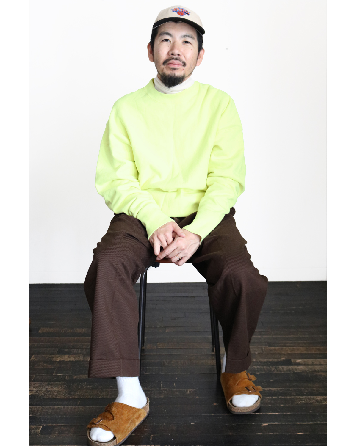 NEAT｜Cotton Kersey｜Brown - WIDE｜PRODUCT｜Continuer Inc.｜メガネ
