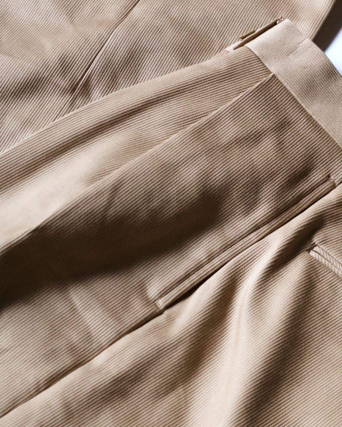 NEAT｜COTTON PIQUE｜TAPERED - BEIGE｜PRODUCT｜Continuer Inc ...
