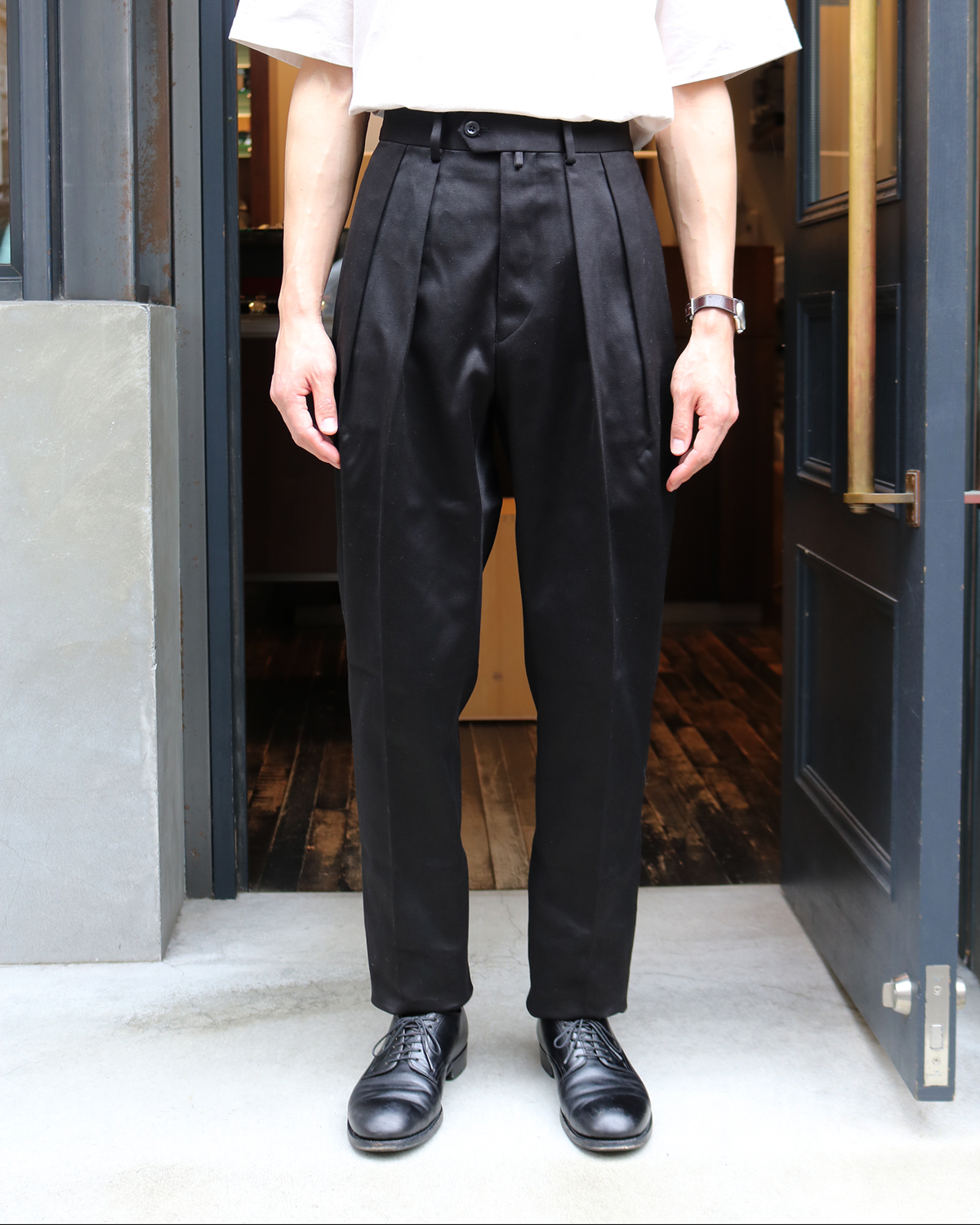 NEAT Director's Trousers ツータックスラックス WIDE-
