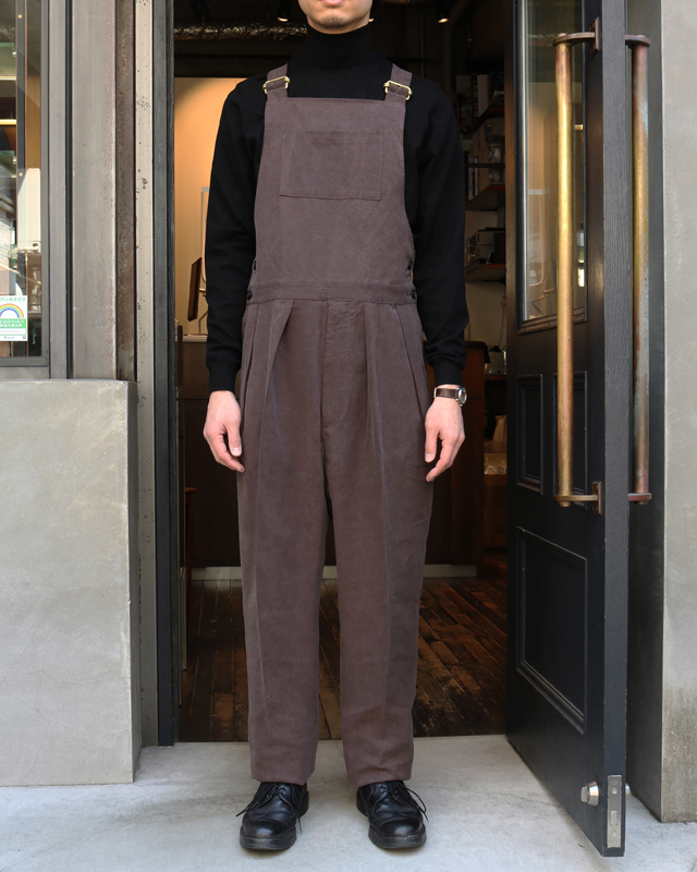 NEAT｜CELLULOSE NIDOM｜OVERALL - Dark Brown