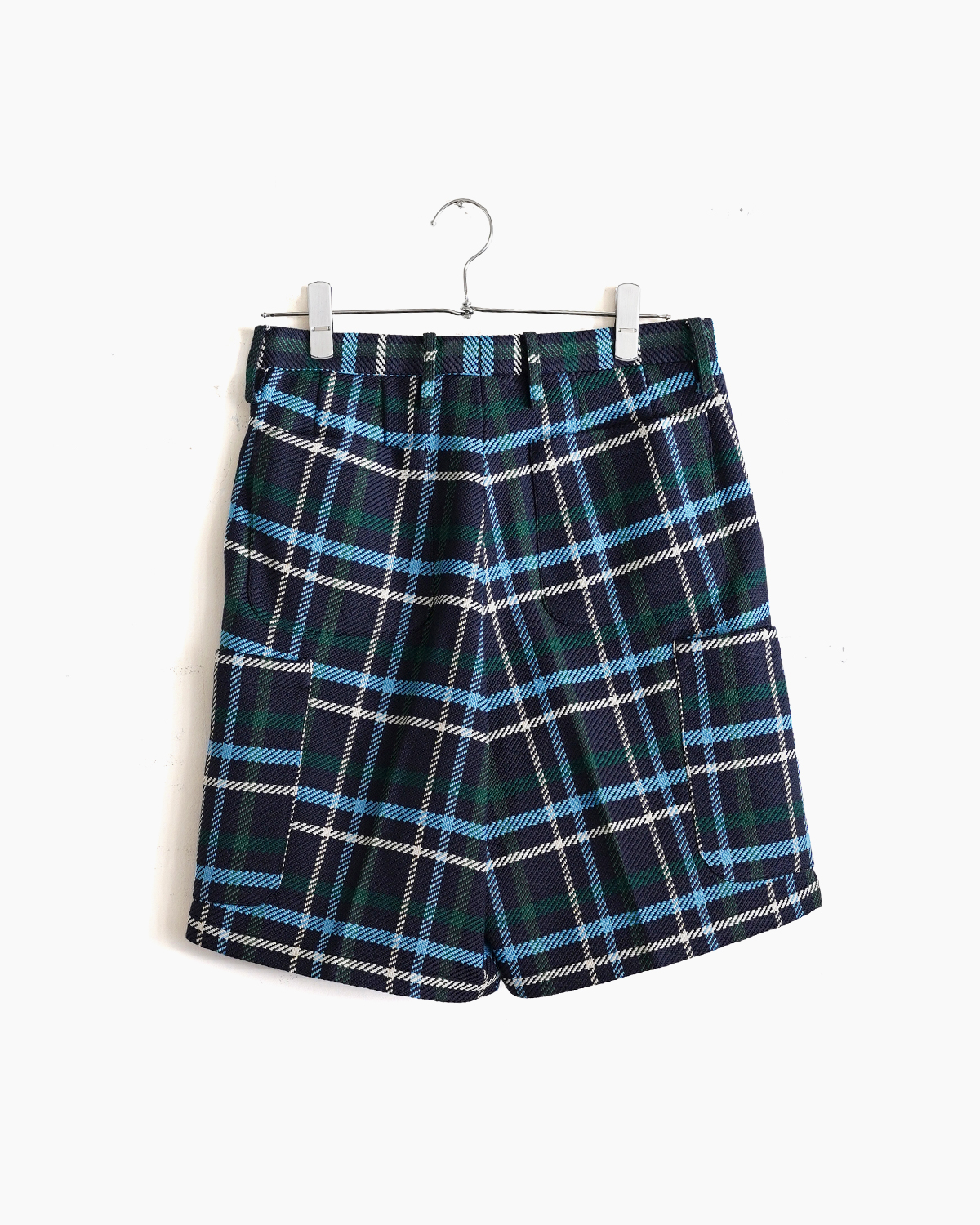 NEAT｜FALIER SARTI CHECK｜CARGO SHORTS - Navy｜PRODUCT｜Continuer ...