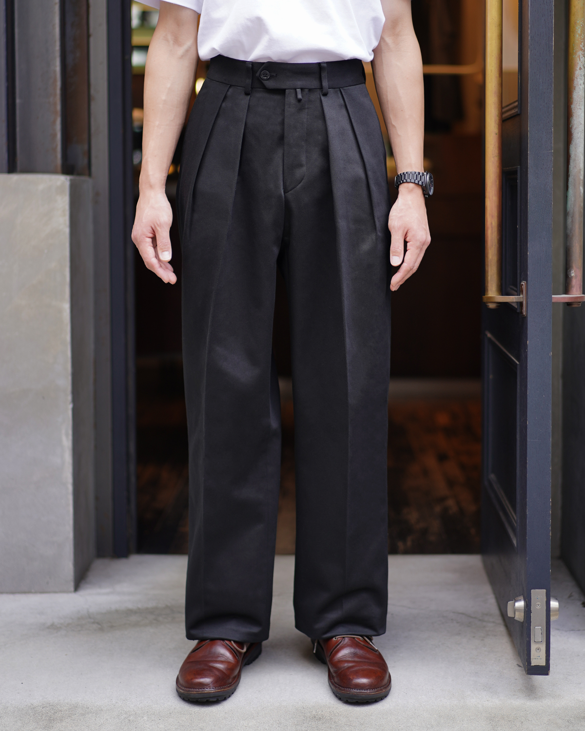 NEAT｜COTTON SATIN │WIDE - BLACK｜PRODUCT｜Continuer Inc.｜メガネ ...
