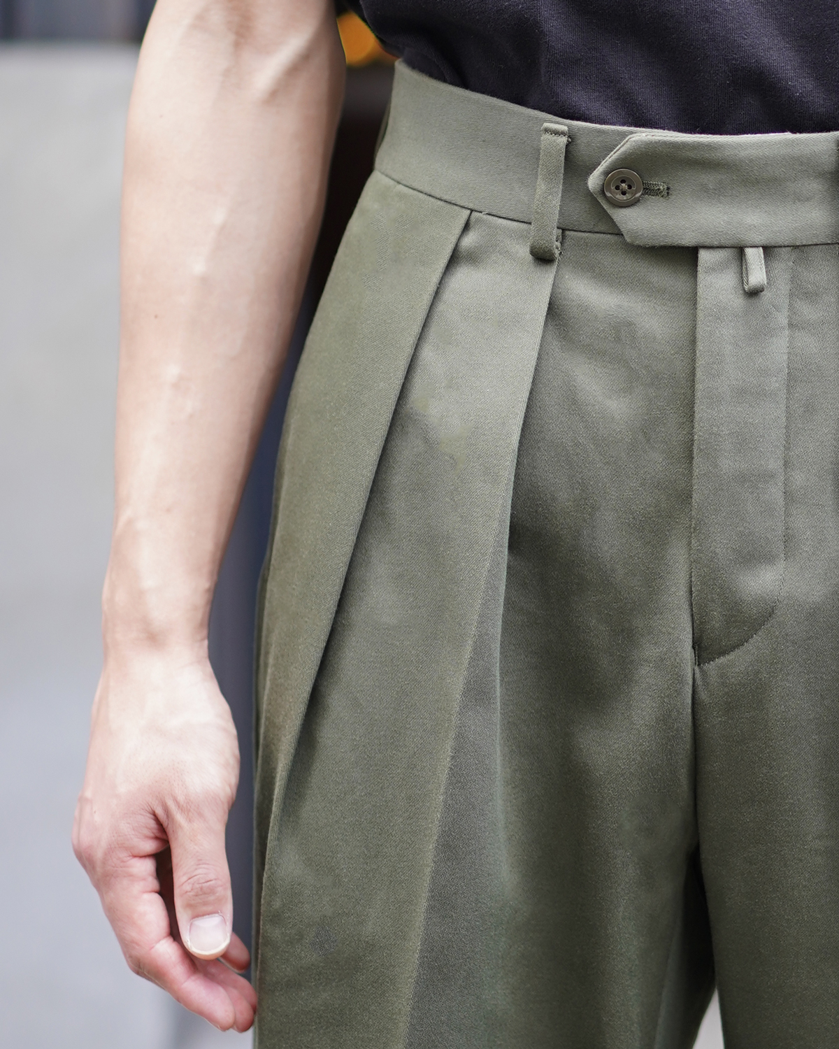 NEAT｜COTTON SATIN │WIDE - OLIVE｜PRODUCT｜Continuer Inc.｜メガネ ...