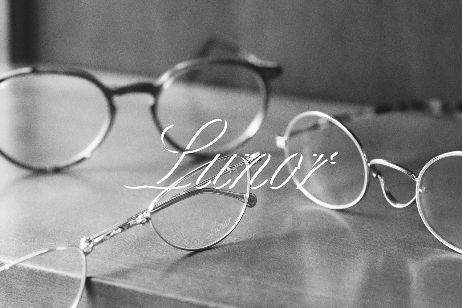 Lunor ルノア 眼鏡 黒メガネ