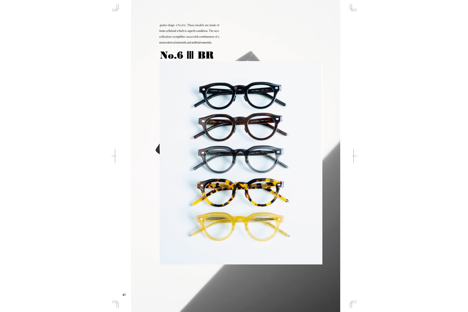 10 eyevan｜no.6-Ⅲ BR - 1021S｜PRODUCT｜Continuer Inc.｜メガネ