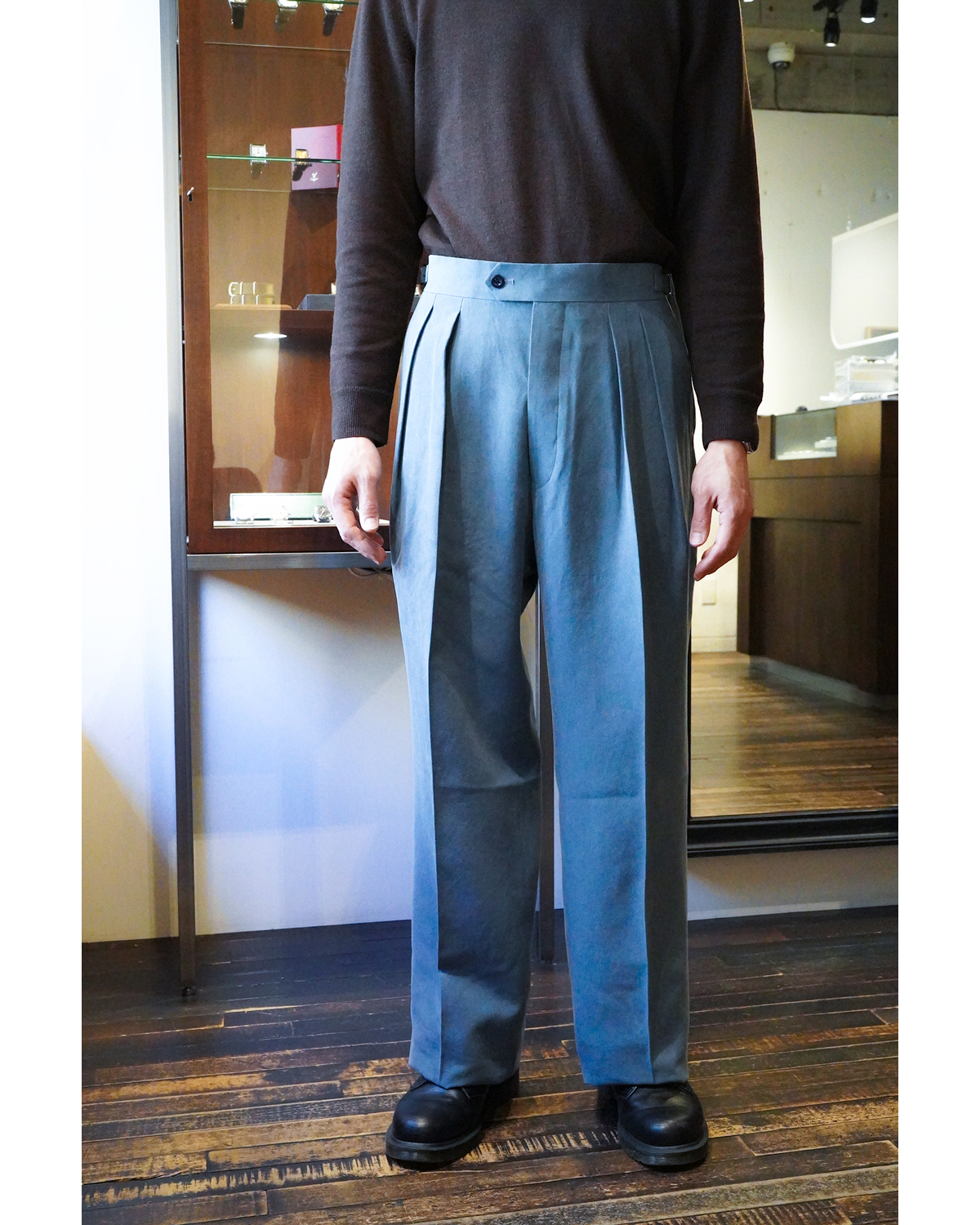 NEAT｜CELLULOSE NIDOM｜WIDE TYPE Ⅱ - Blue Gray｜PRODUCT 