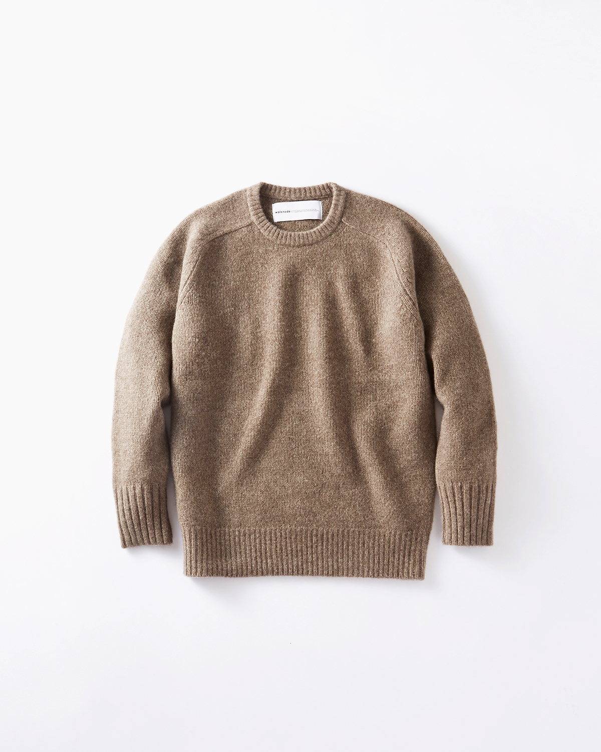 Tibetan yak Shetland sweater - Mocha｜walenode