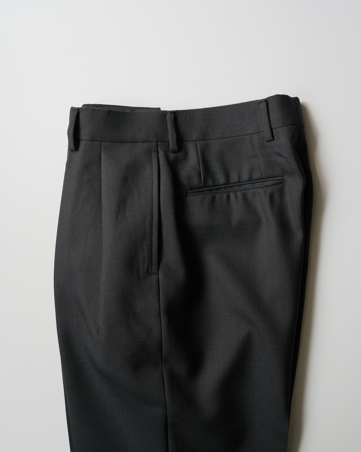 NEAT｜WOOL HOPSACK｜STANDARD TYPE Ⅰ - Black｜PRODUCT｜Continuer 