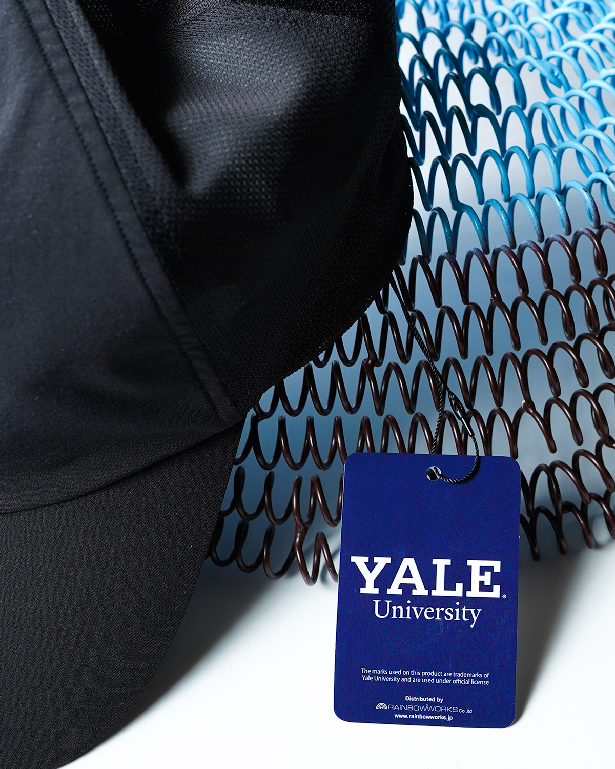 YALE TRACK MESH CAP - Black｜COMESANDGOES