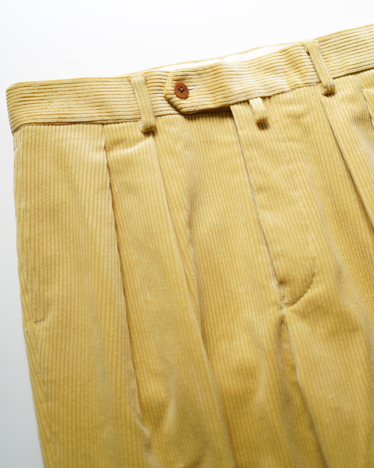 3PLY 8W Heavy Corduroy｜FLARE - Yellow｜NEAT