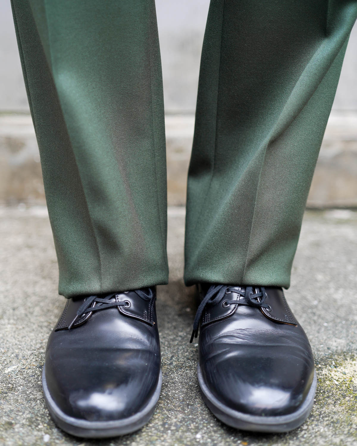 Back Satin Gabardine｜STANDARD TYPE Ⅰ - Olive｜NEAT