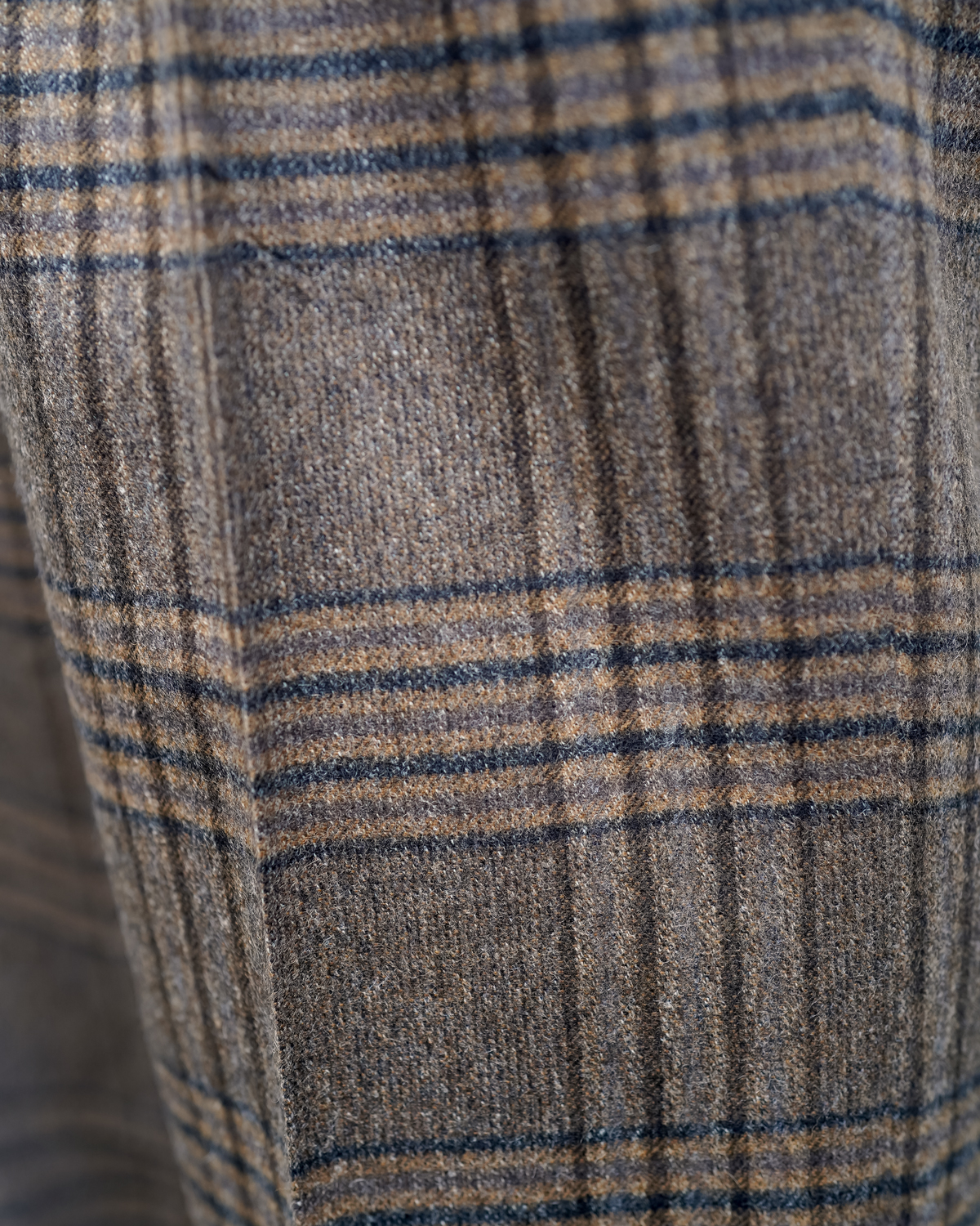 Country Check｜WIDE TYPE Ⅰ - Brown｜NEAT