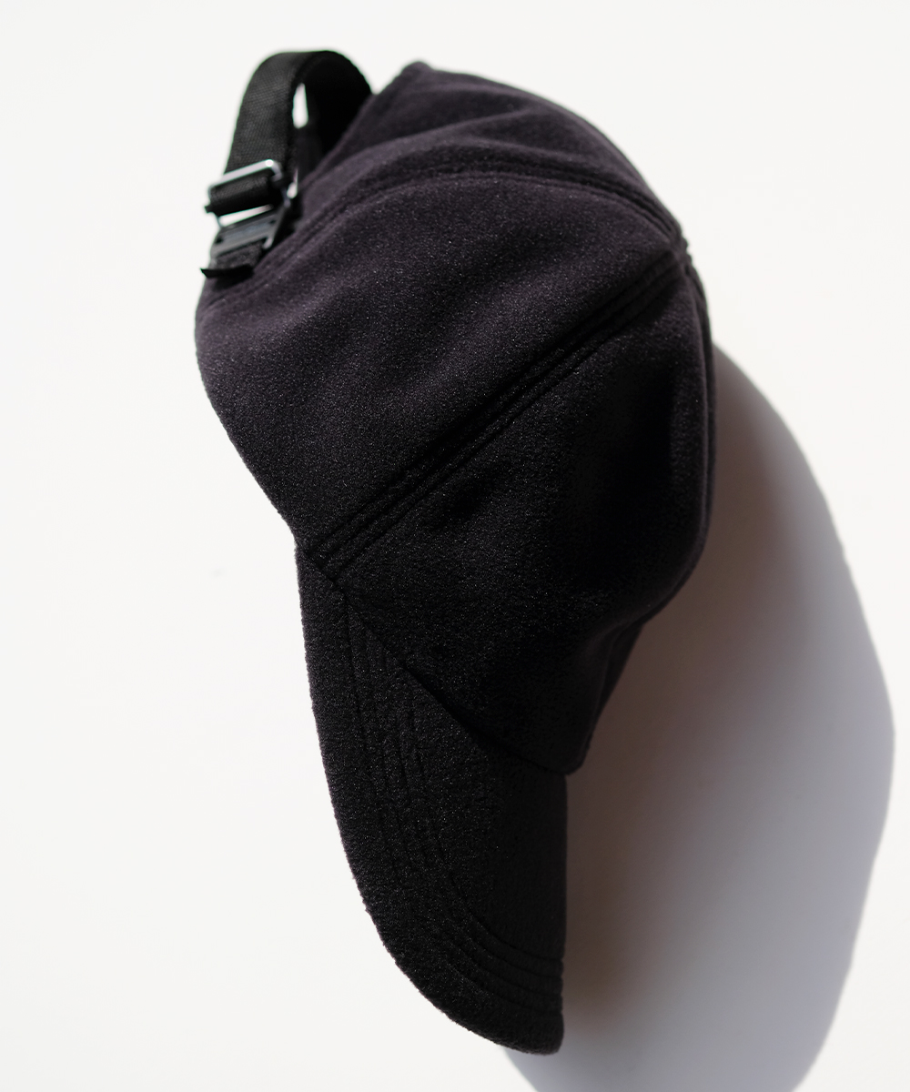 COMESANDGOES for The PARKSIED ROOM｜polartec fleece cap - black｜COMESANDGOES