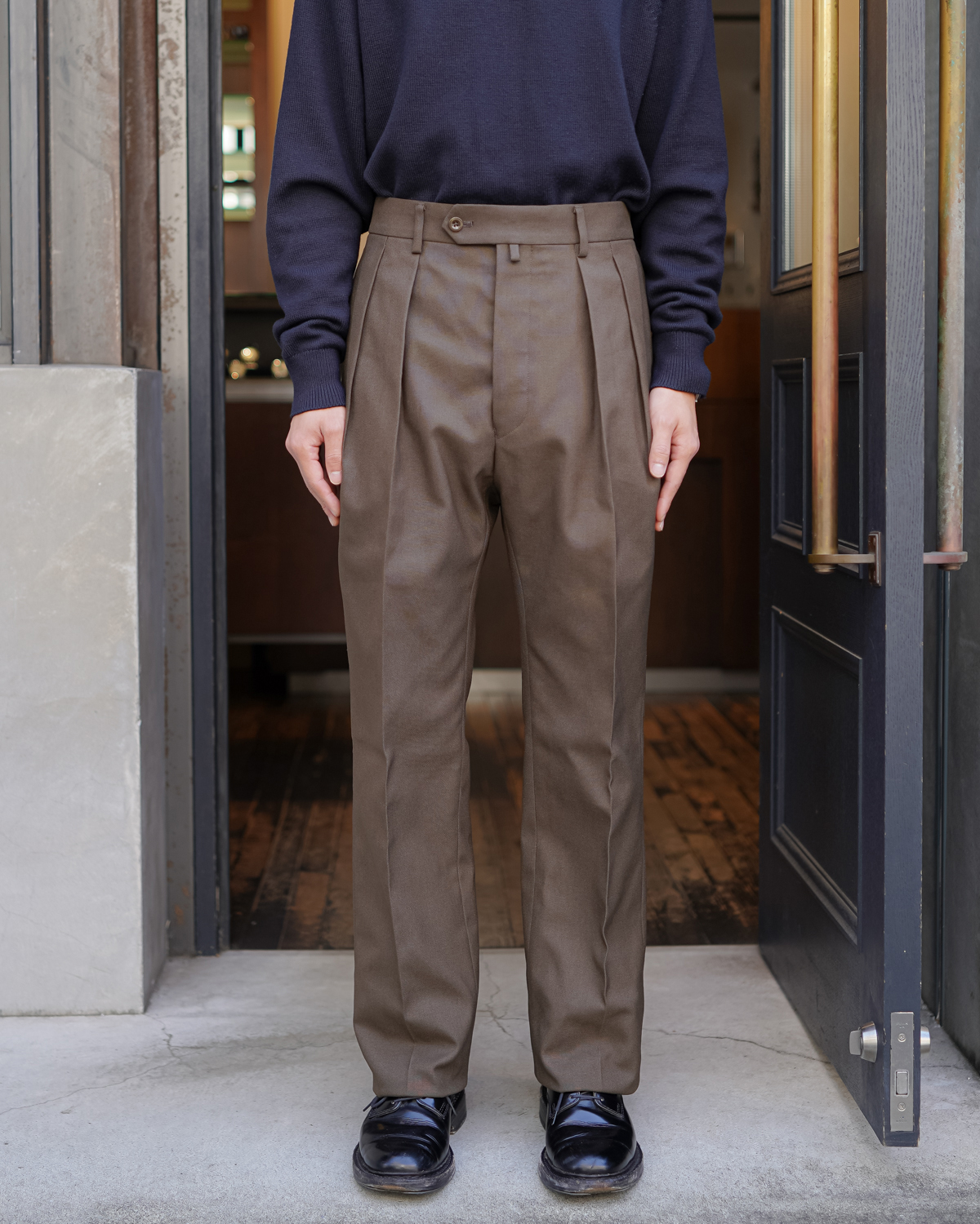 NEAT｜AWC CAVALRY TWILL｜TAPERED - Khaki｜PRODUCT｜Continuer  Inc.｜メガネ・サングラス｜Select Shop