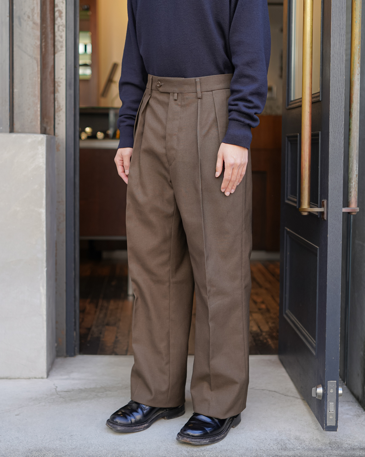 NEAT｜HOPSACK｜WIDE - Khaki｜PRODUCT｜Continuer Inc.｜メガネ・サングラス｜Select Shop