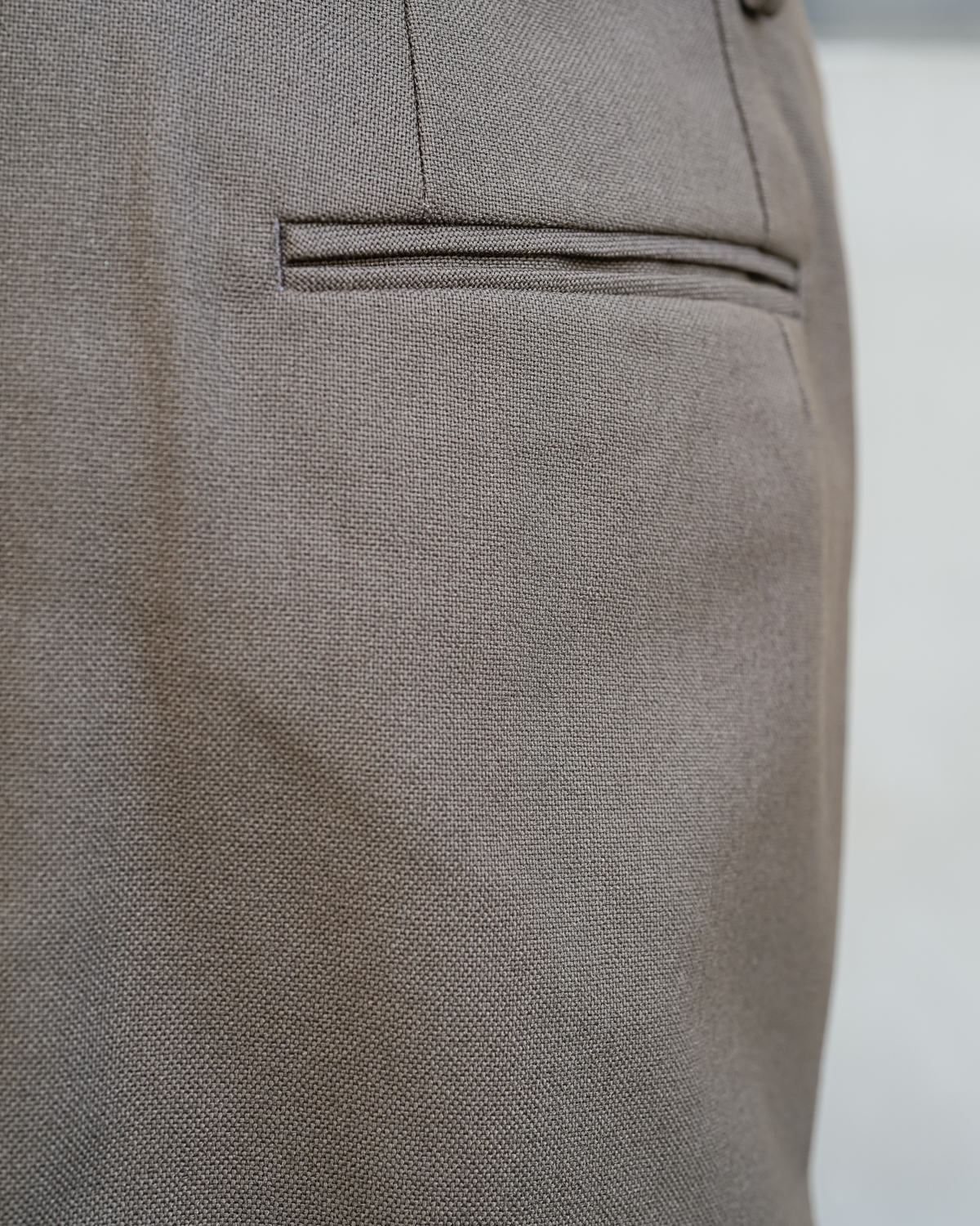 HOPSACK｜WIDE - Khaki｜NEAT