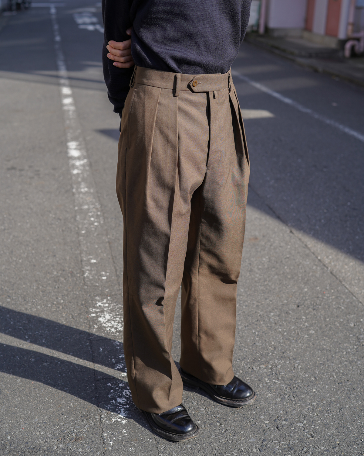 HOPSACK｜WIDE - Khaki｜NEAT