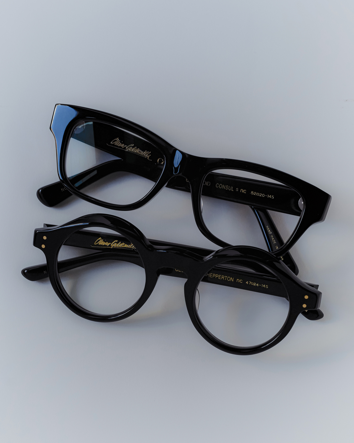 「CELLULOID no core」&「CELLULOID」｜OLIVER GOLDSMITH